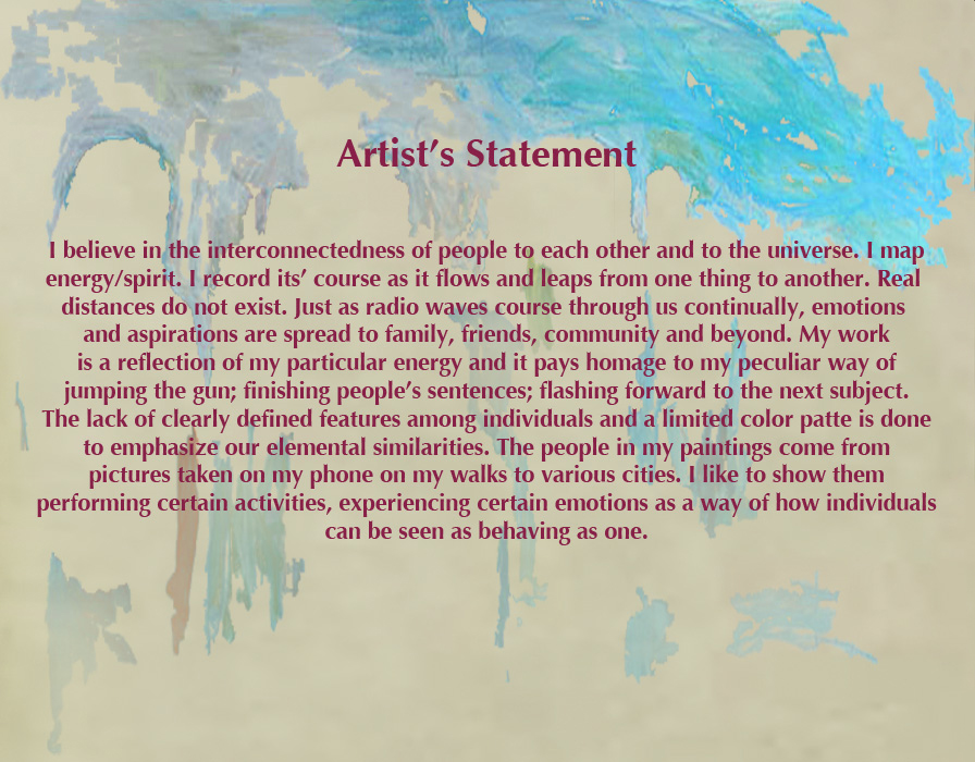 Gloria Pacis Artist Statement